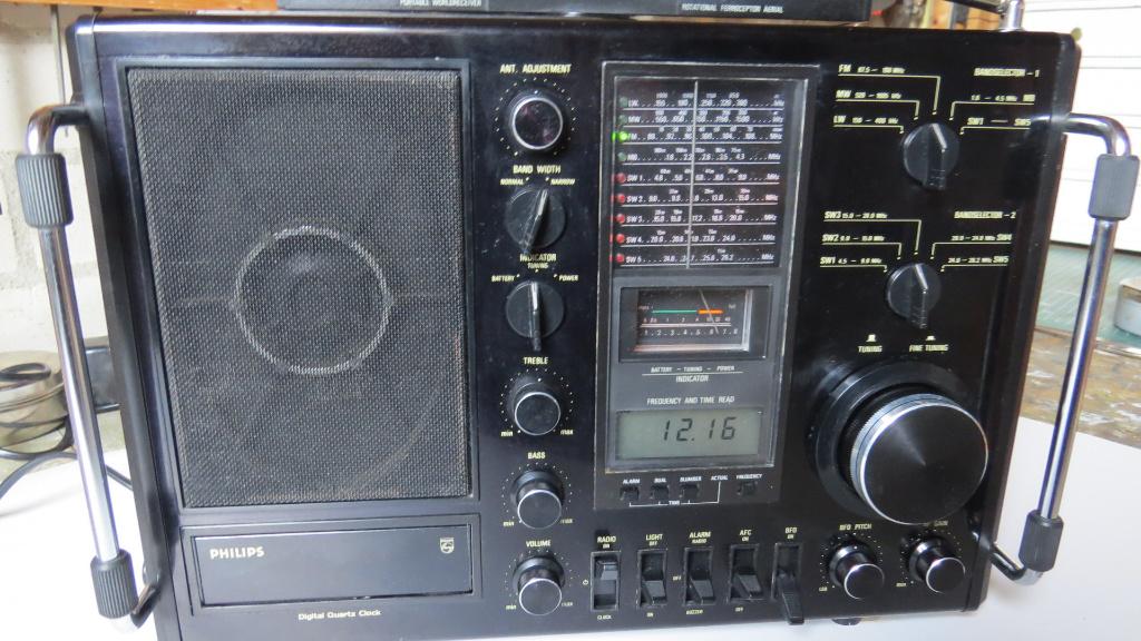 wereld ontvanger Philips 990, Audio, Tv en Foto, Radio's, Gebruikt, Wereldontvanger, Ophalen of Verzenden