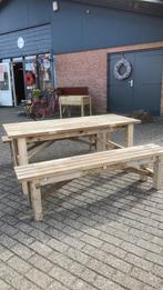 Tuintafel, Tuin en Terras, Ophalen, Nieuw, Rechthoekig, Hout