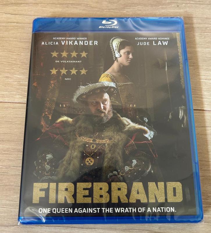 Blu-ray Firebrand Alicia Vikander Jude Law nieuw € 5 incl., Cd's en Dvd's, Blu-ray, Nieuw in verpakking, Drama, Verzenden