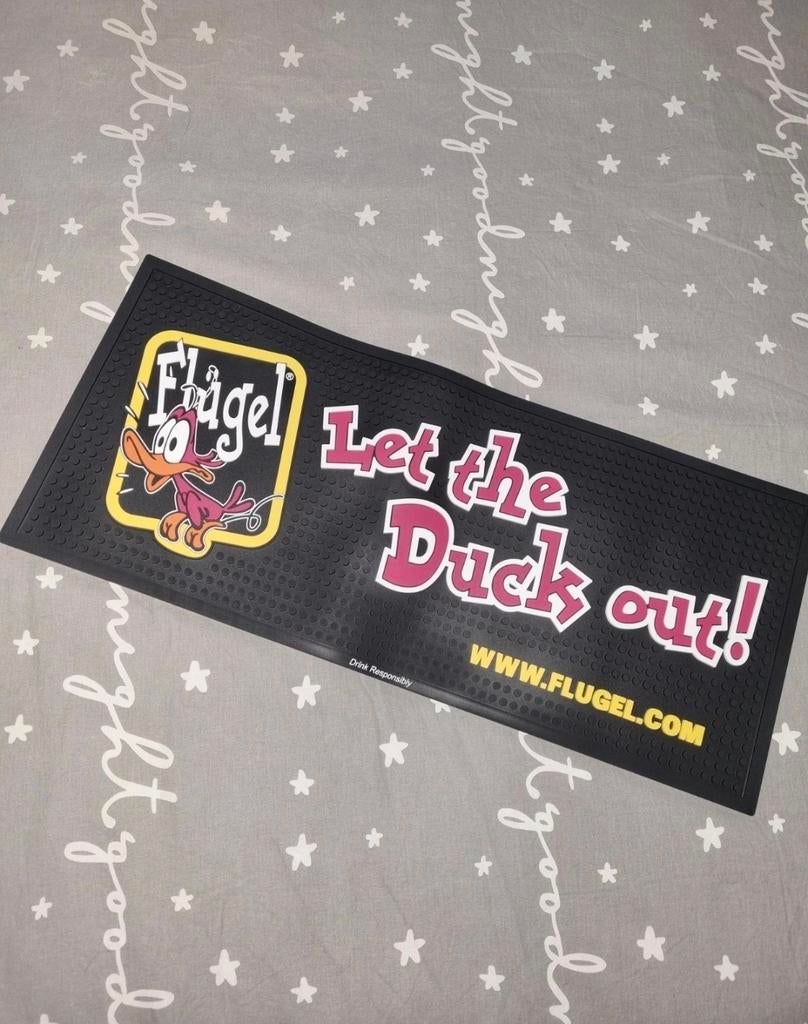 Flugel Lekmat XL - Let the Duck out! Bar Mat Keuken, Verzenden, Nieuw