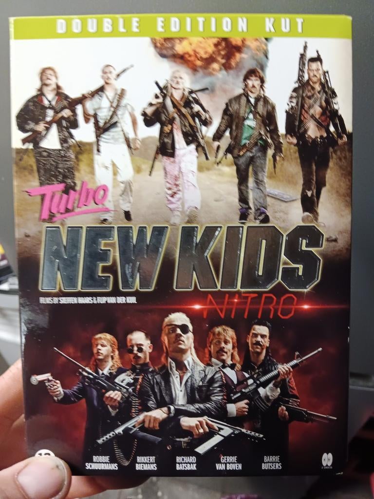New Kids turbo & nitro dvd box nieuwstaat, Alle leeftijden, Ophalen of Verzenden, Zo goed als nieuw