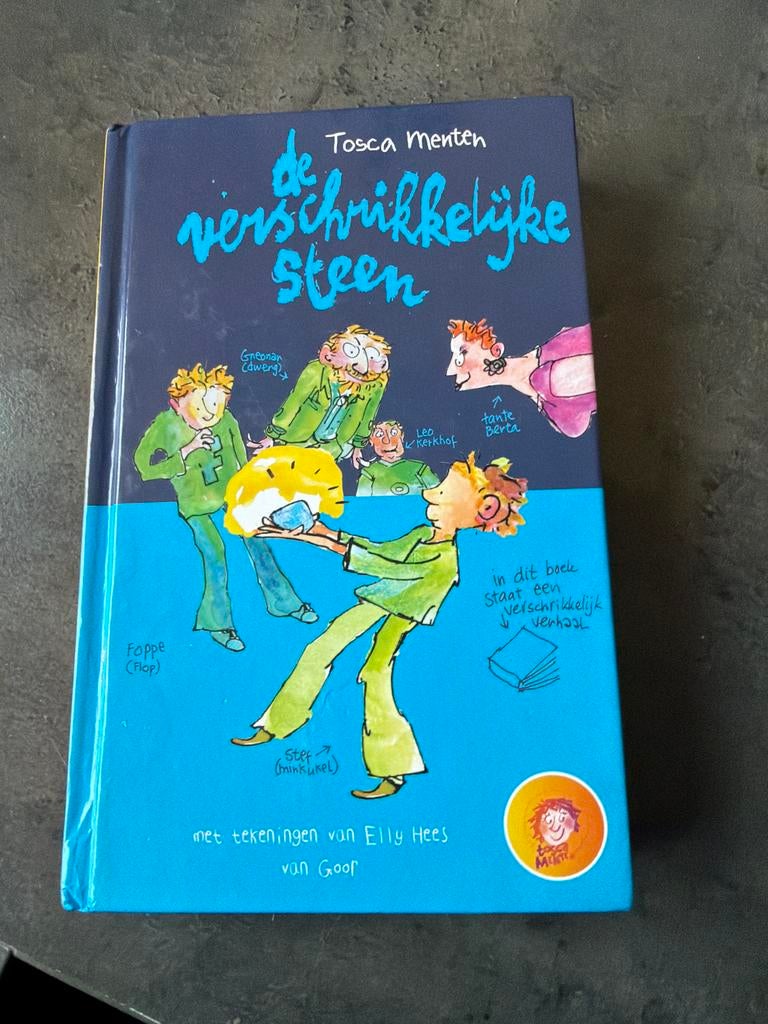 Tosca Menten - De Verschrikkelijke Steen, Ophalen of Verzenden, Gelezen, Fictie algemeen