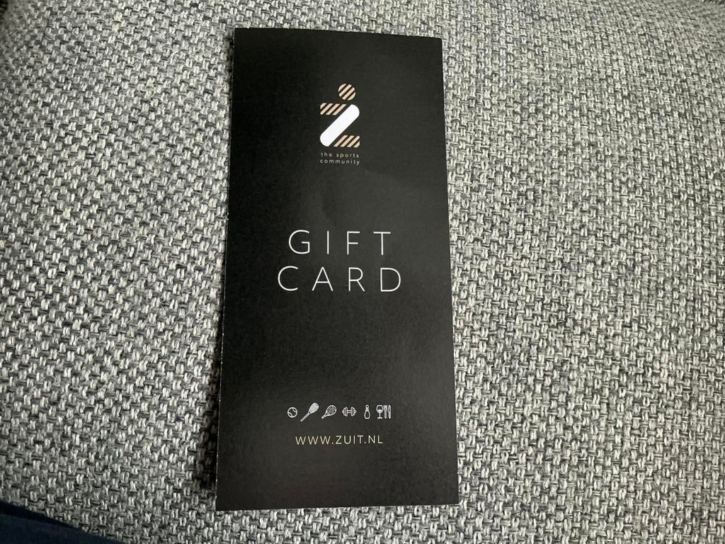 Cadeaukaart Zuit Etten Leur, Cadeaubon