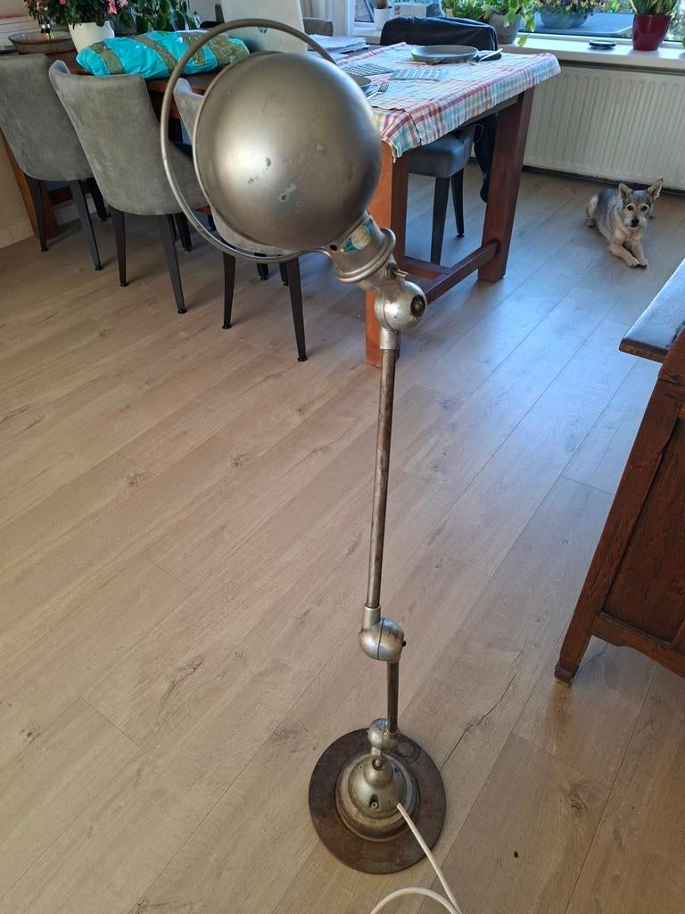 Vintage Jielde vloerlamp - Industriële stijl, Ophalen of Verzenden