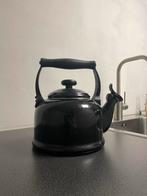 Le Creuset Zwarte Fluitketel - 2.1 Liter, Ophalen of Verzenden, Gebruikt