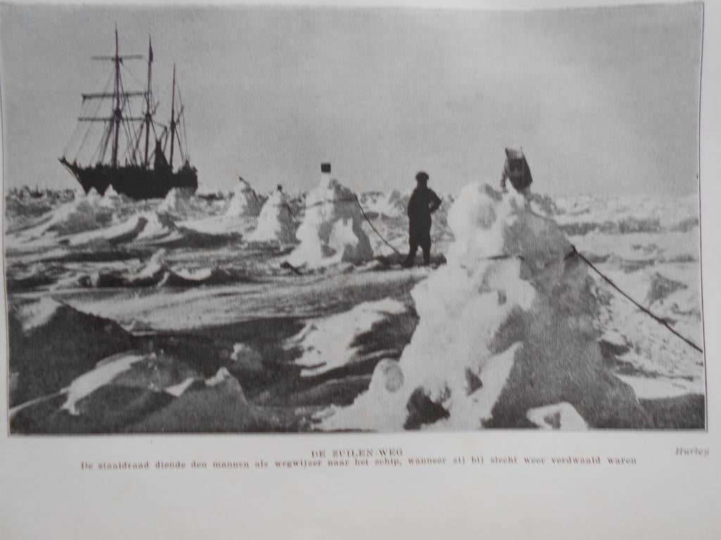 1920 Shackleton Zuidpool-tocht, zeldzaam met 88 illustraties, Boeken, Ophalen, Europa
