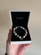 Echte Pandora armband met parels, Sieraden, Tassen en Uiterlijk, Armbanden, Ophalen, Zo goed als nieuw, Zilver, Met bedels of kralen