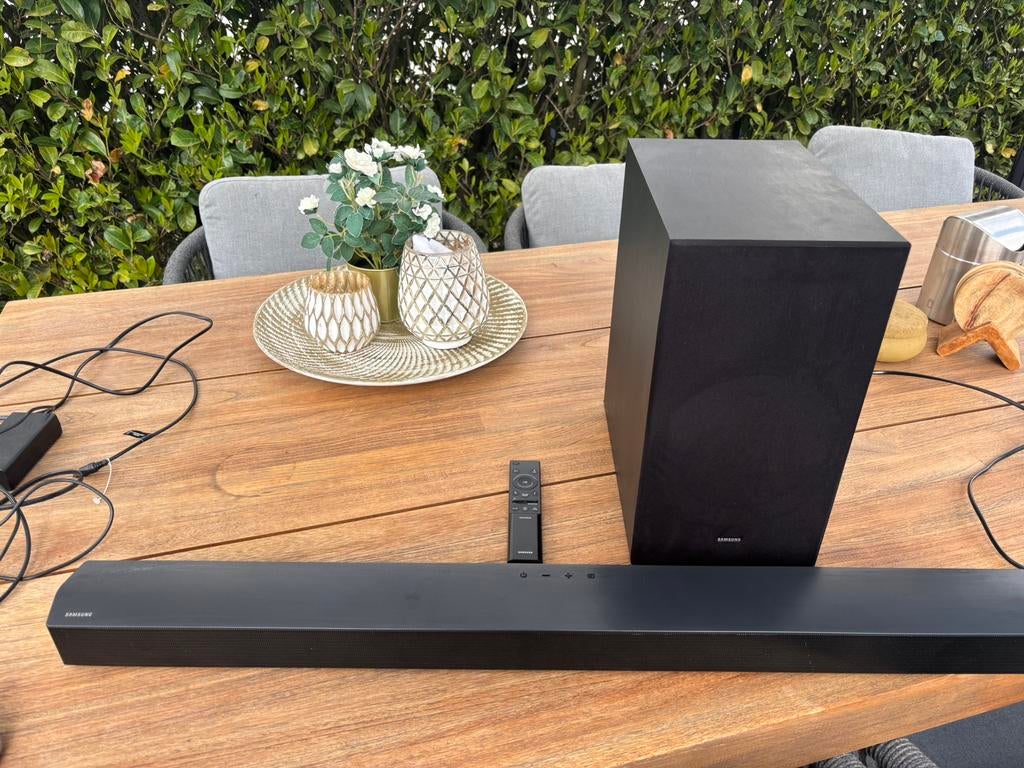 Samsung HW B550 soundbar compleet, Audio, Tv en Foto, Ophalen of Verzenden, Zo goed als nieuw