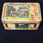 Oud blik kaasmarkt Hoorn foto's Bekkers, Verzamelen, Ophalen of Verzenden, Gebruikt, Koek(jes)