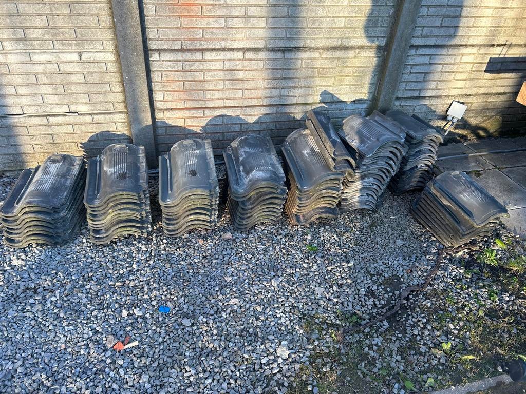 OVH 206 dakpannen, Doe-het-zelf en Verbouw, Ophalen, Gebruikt, Steen of Klei, 15 m² of meer