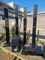 Samsung Home Cinema smart 3D set 5.1 type  HT-J 4550, Blu-ray-speler, 70 watt of meer, Zo goed als nieuw, 5.1-systeem