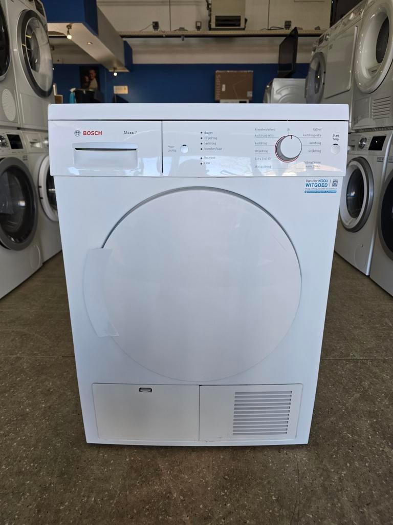 Bosch Maxx condensdroger | 7 kilo | Garantie & Gratis thuis✅, Witgoed en Apparatuur, Wasdrogers, Zo goed als nieuw, Condens, Voorlader