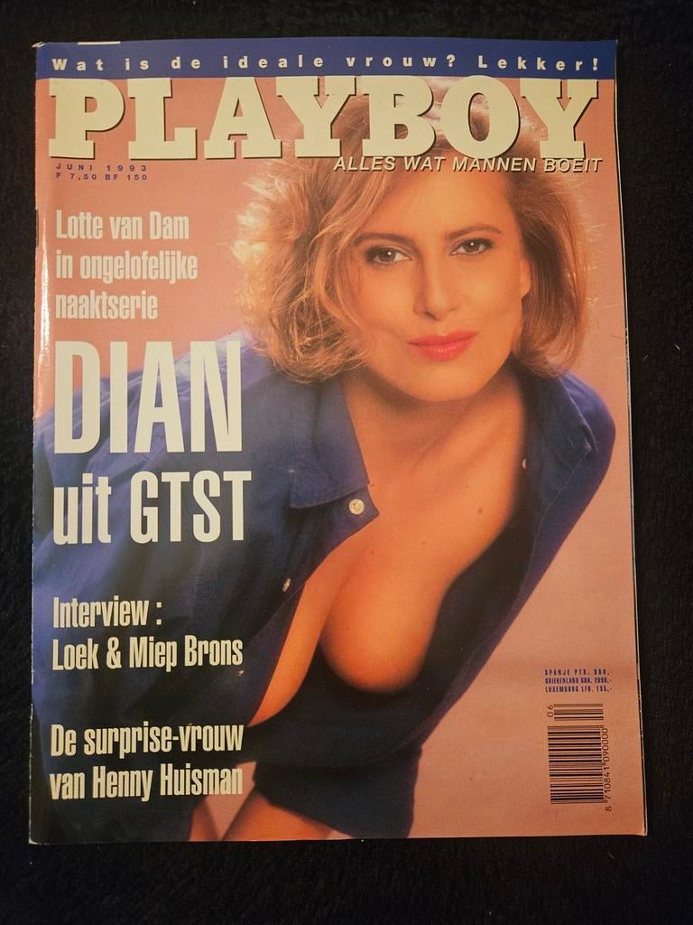 Playboy Magazine Juni 1993 - Dian uit GTST, Ophalen of Verzenden, Gelezen, Overige typen