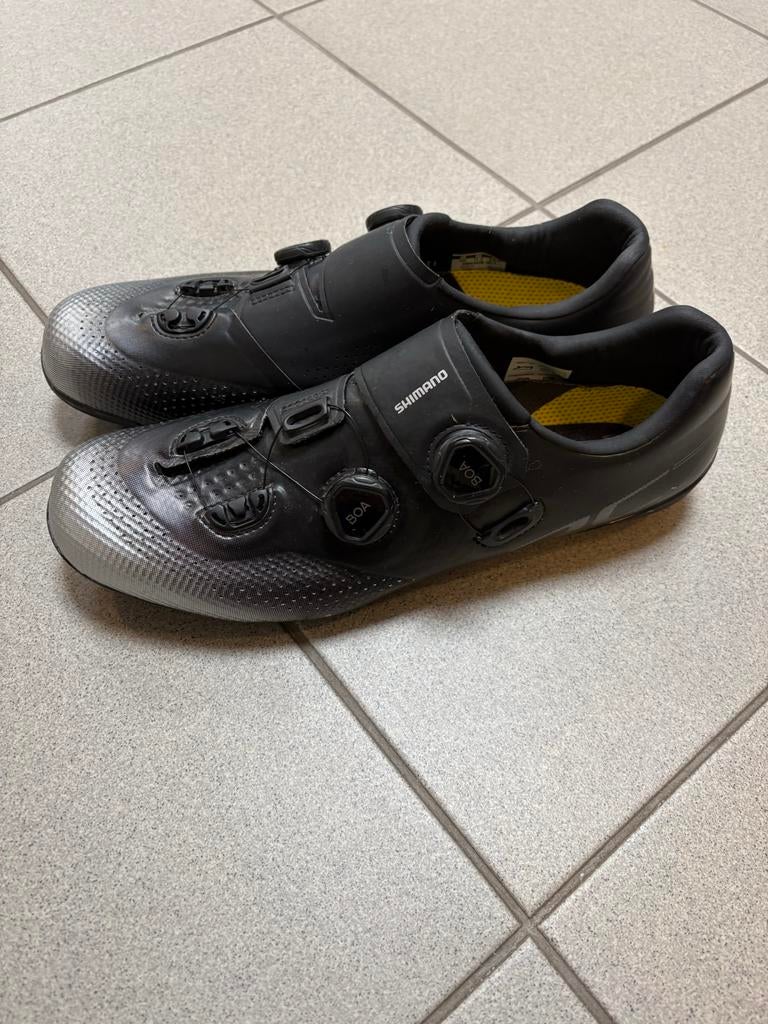 Shimano RC7 raceschoenen maat 46, Fietsen en Brommers, Fietsaccessoires | Fietskleding, Gebruikt, Heren, Schoenen, Overige maten