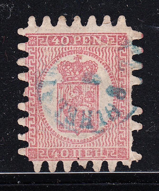 1245 - Finland michel 9Cx gestempeld , Wapen, Postzegels en Munten, Postzegels | Europa | Scandinavië, Gestempeld, Finland, Verzenden