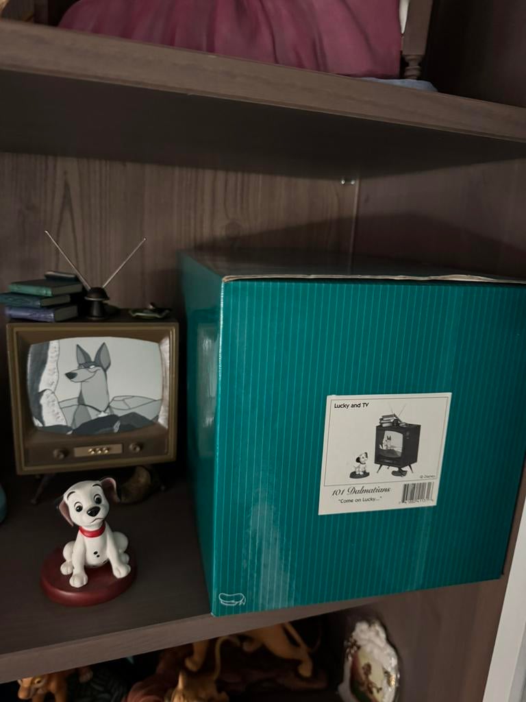 Disney wdcc come on lucky met certificaat, Antiek en Kunst, Antiek | Tv's en Audio, Ophalen of Verzenden