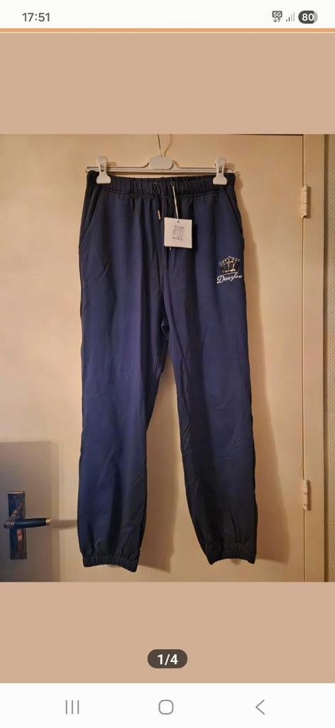 Jogging/trainings broek, Blauw, Maat 46/48 (XL) of groter, Nieuw, Ophalen of Verzenden