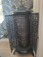 Antiek gietijzer kacheltje, Ophalen, Gebruikt, Overige brandstoffen, Vrijstaand