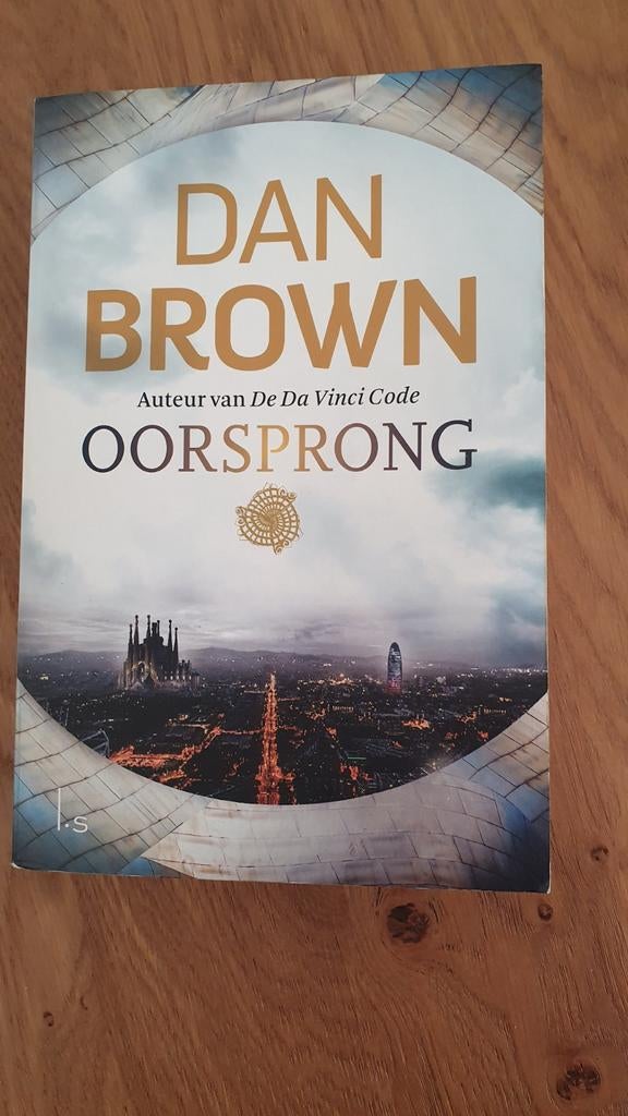 Dan Brown - Oorsprong, Boeken, Ophalen of Verzenden, Zo goed als nieuw, Dan Brown