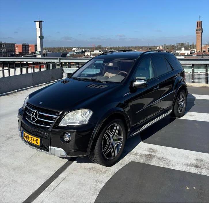 Mercedes ML63 AMG – Unieke SUV | 510PK | Full Option | 2010, Auto's, Mercedes-Benz, Automaat, 3500 kg, USB, Zwart