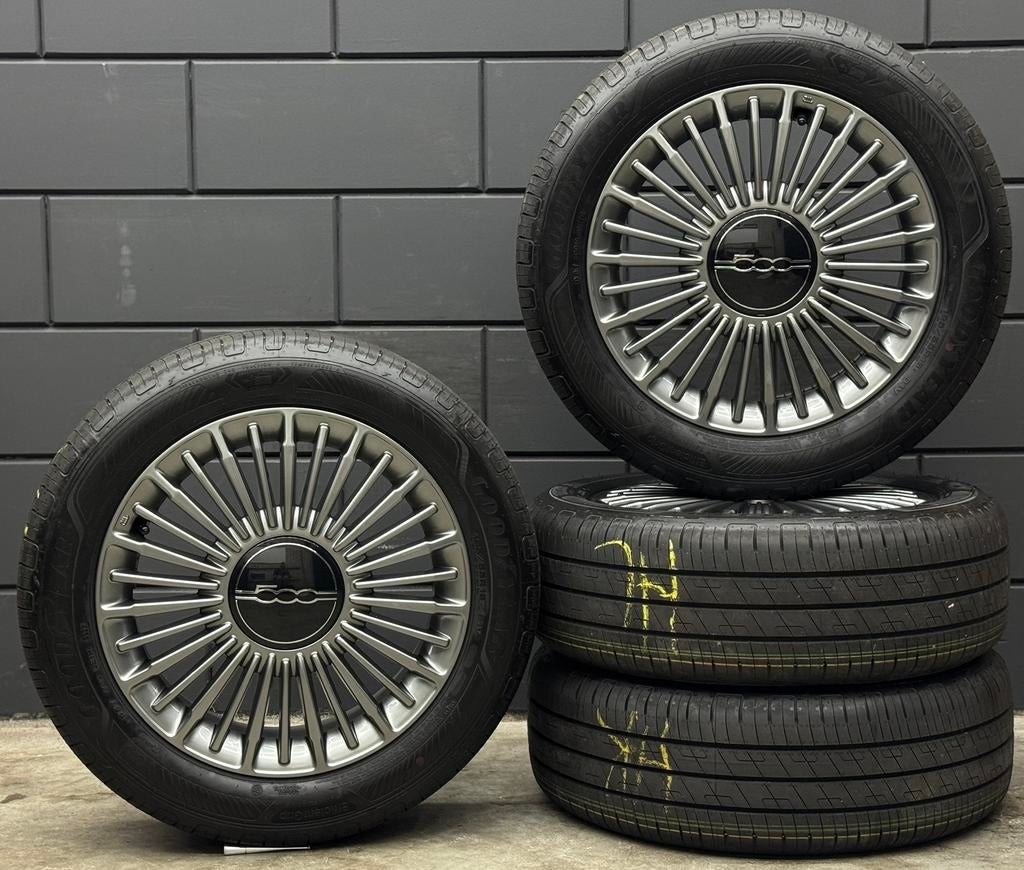 DEMO! Originele 16 inch Fiat 500E 4x98 Goodyear 195/55/16, Ophalen, 16 inch, ., Banden en Velgen