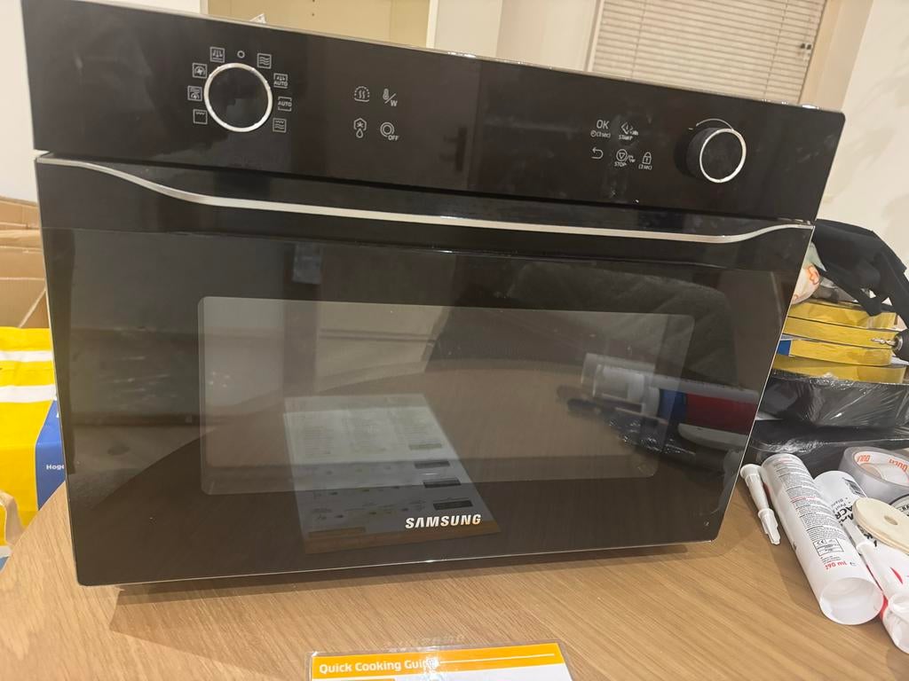 Samsung Combi oven, Ophalen, Combimagnetron, Crisp, Gebruikt