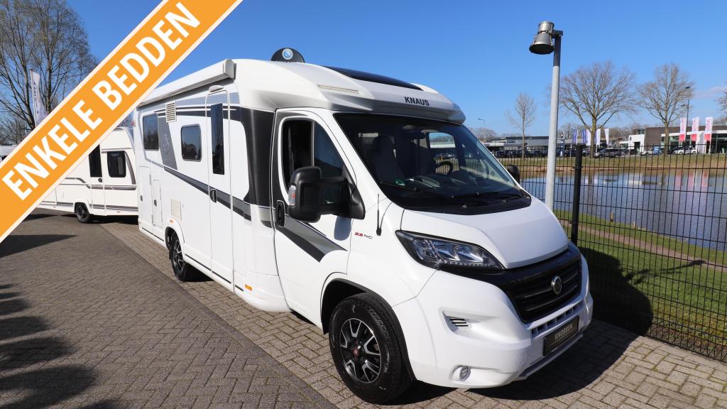 Knaus Sky Ti Platinum Sel. 650 MEG Modelj.'21 Enkele bedden, Caravans en Kamperen, Campers, Ringverwarming, Fiat, Tot en met 2