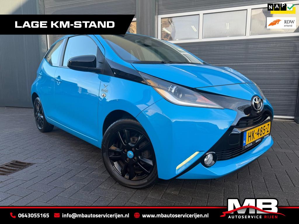 Toyota Aygo 1.0 VVT-i x-cite, camera, (1e eigenaar), Voorwielaandrijving, Stof, Gebruikt, Origineel Nederlands