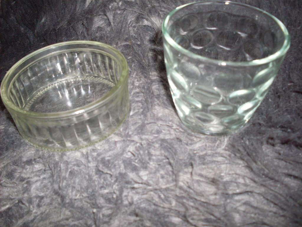 nieuw een glazen schaaltje en een glazen potje, Ophalen, Nieuw, Overige merken, Glas