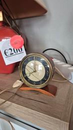 Vintage Palmtag Tafelklok - Jaren '50 Design, Ophalen of Verzenden