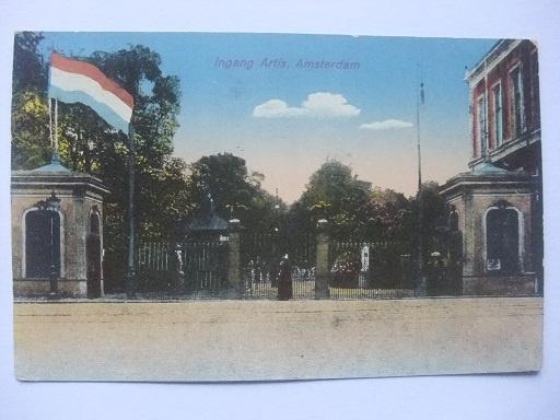 P230 Amsterdam - Ingang Artis - 1926, Verzenden, 1920 tot 1940, Gelopen, Noord-Holland