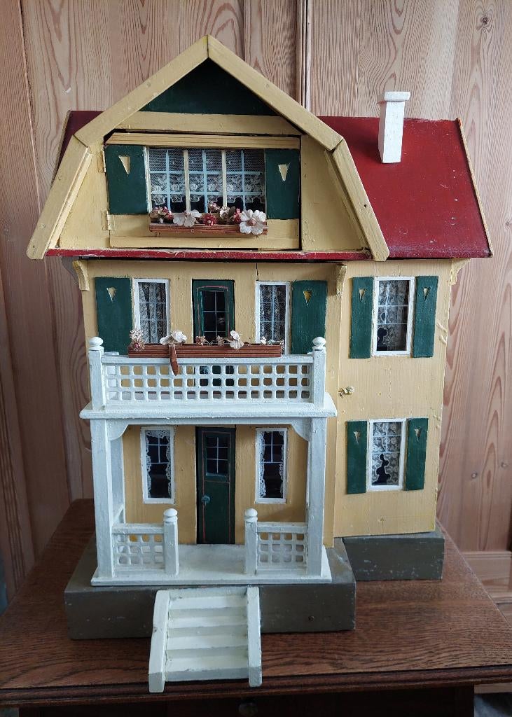 Poppenhuis Gottschalk, verzamelaarsitem, Verzamelen, Ophalen, Gebruikt, Poppenhuis