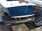 ZeilbootArrow Spanker XL +Trailer+b.boord moter, Ophalen, 50 pk of meer, Zo goed als nieuw, 6 tot 9 meter