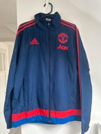 Adidas Trainingsvest Manchester United Maat S, Blauw, Ophalen of Verzenden, Zo goed als nieuw, Voetbal