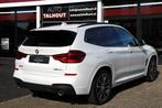 BMW X3 XDrive30e High Executive M-Sport - Panoramadak, Apple, Auto's, Automaat, Stof, Gebruikt, Zwart