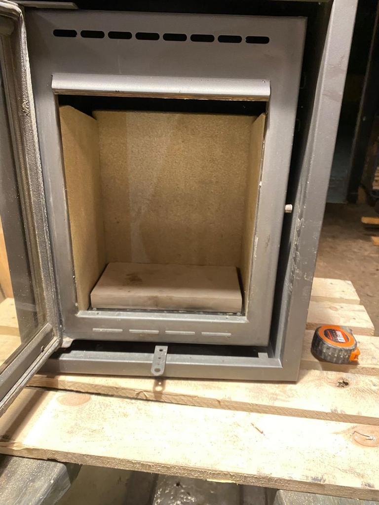 Wanders Vero Verox 33 hanghaard, Ophalen, Gebruikt, Hangende haard, Houthaard