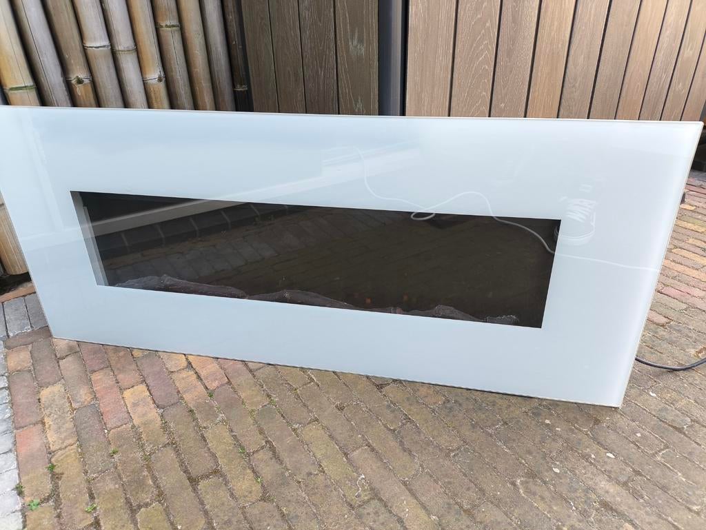 Klarstein Lausanne 1600W Elektrische haard +originele AB!, Huis en Inrichting, Ophalen, Gebruikt, Inbouwhaard, Elektrische haard