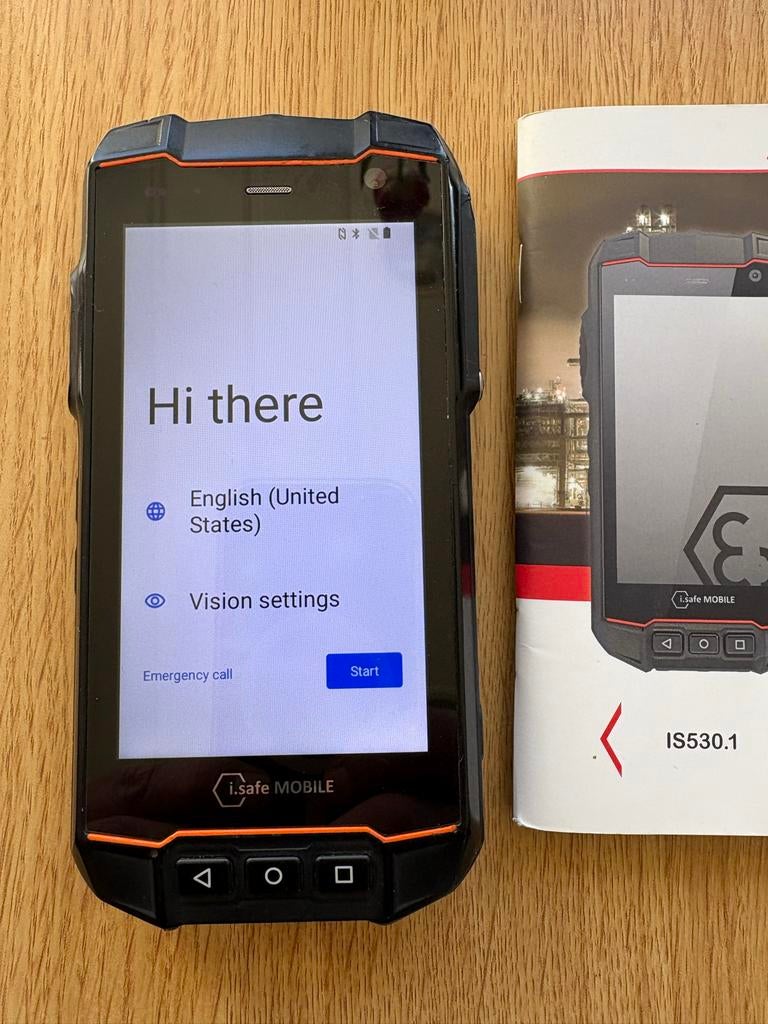 I.Safe Mobile IS530.1 ATEX smartphone, Gebruikt, Overige modellen, Ophalen of Verzenden, Zonder simlock