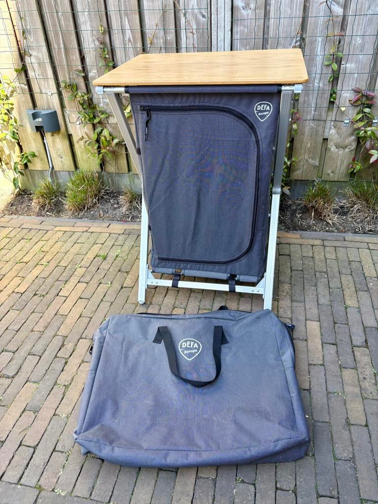 Defa Camping Kastje Bamboe, Ophalen, Gebruikt, Campingkast