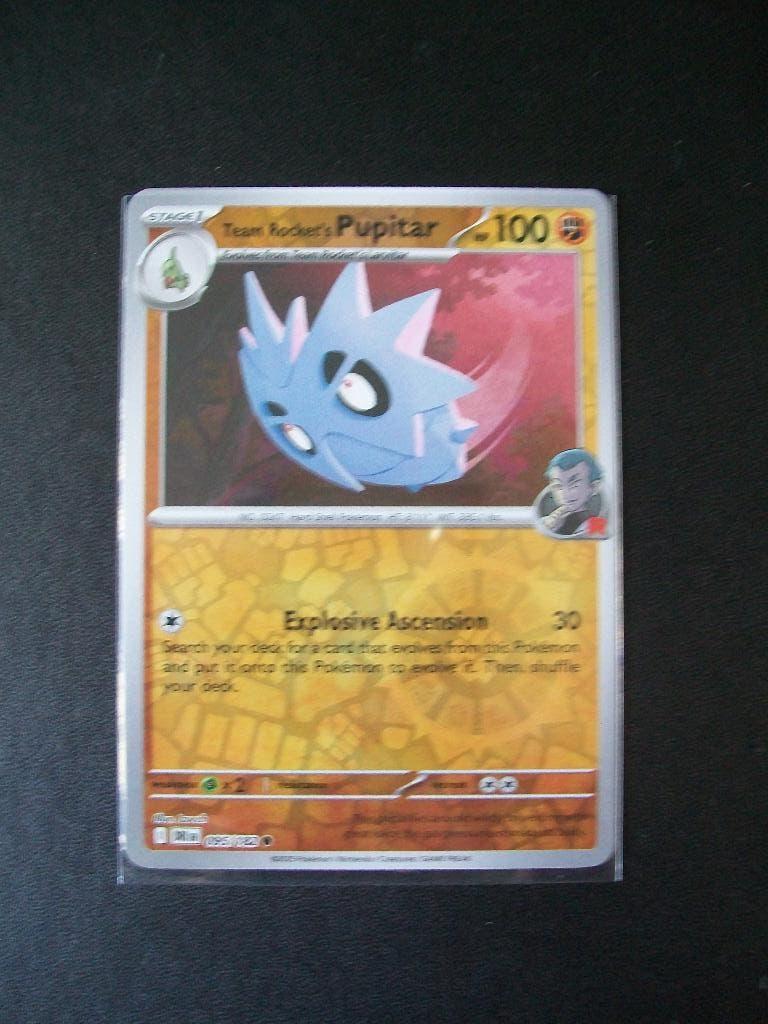 1347. Nieuwe Pokemon Kaart holofoil TEAM ROCKET's PUPITAR, Verzenden, Nieuw, Losse kaart, Foil