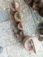 Set geijkte gewichten (1kg.2kg.5kg, 10kg, 20kg, 25kg, 50kg), Antiek en Kunst, Ophalen