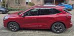 Ford Kuga 2.5 Phev E-cvt 225pk 2020 Rood, Zwart, 4 cilinders, Leder en Stof, Plug-in hybride
