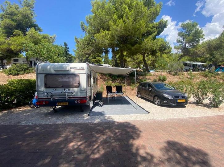 Thule Omnistor 1200 3,25x2,50 Wit - Mistic Grey, Caravans en Kamperen, Caravan accessoires, Gebruikt, Ophalen