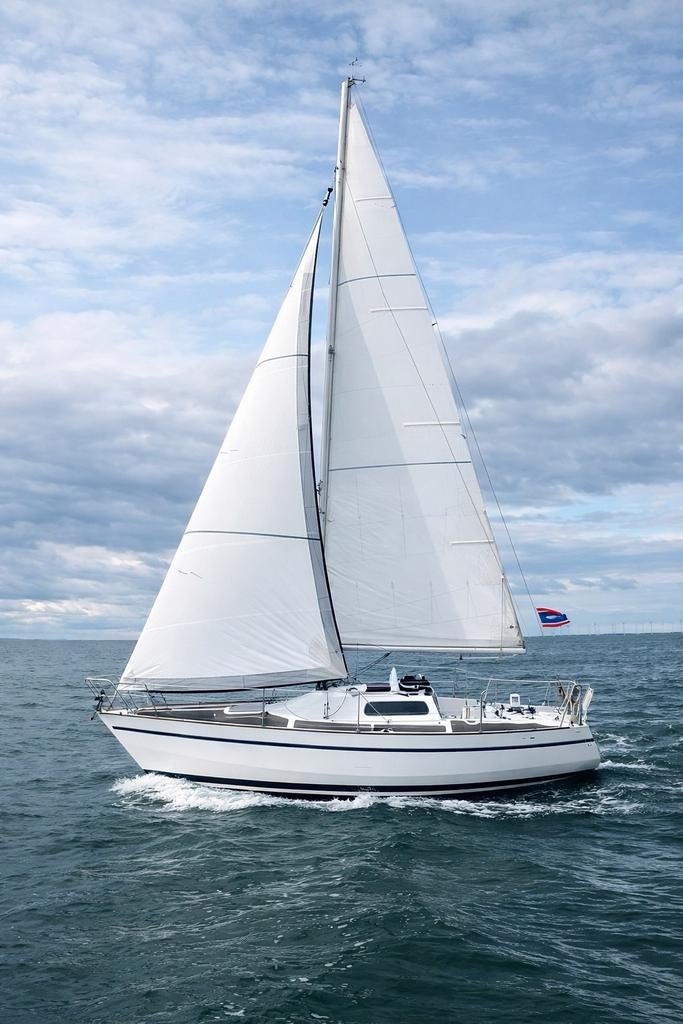 Zeilboot One-Off F&B 8.55, Watersport en Boten, Kajuitzeilboten en Zeiljachten, Ophalen, Gebruikt, Staal, Diesel