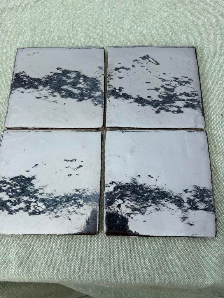 Metallic tegels 10x10 cm 2,5 m2, Ophalen, Nieuw, Minder dan 20 cm, Minder dan 20 cm