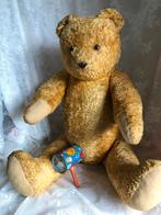 Prachtige grote antieke beer onbespeeld 80 cm, Antiek en Kunst, Antiek | Speelgoed, Ophalen of Verzenden