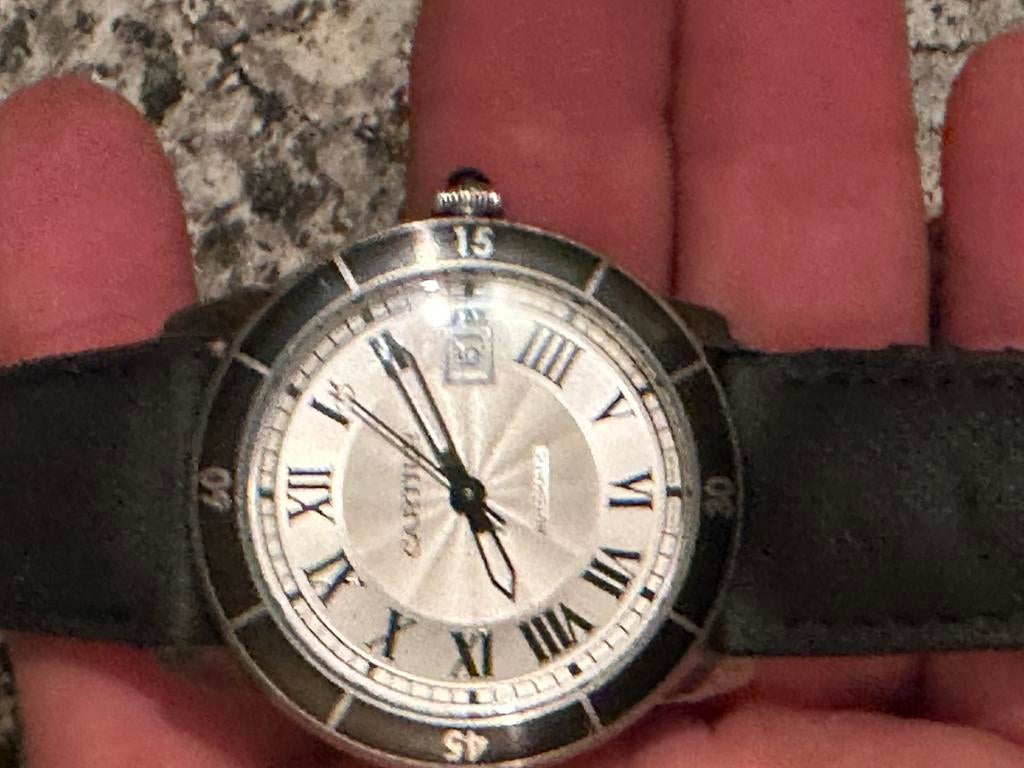 Cartier ronde. Croisiere, Overige merken, Staal, Met bandje, Polshorloge