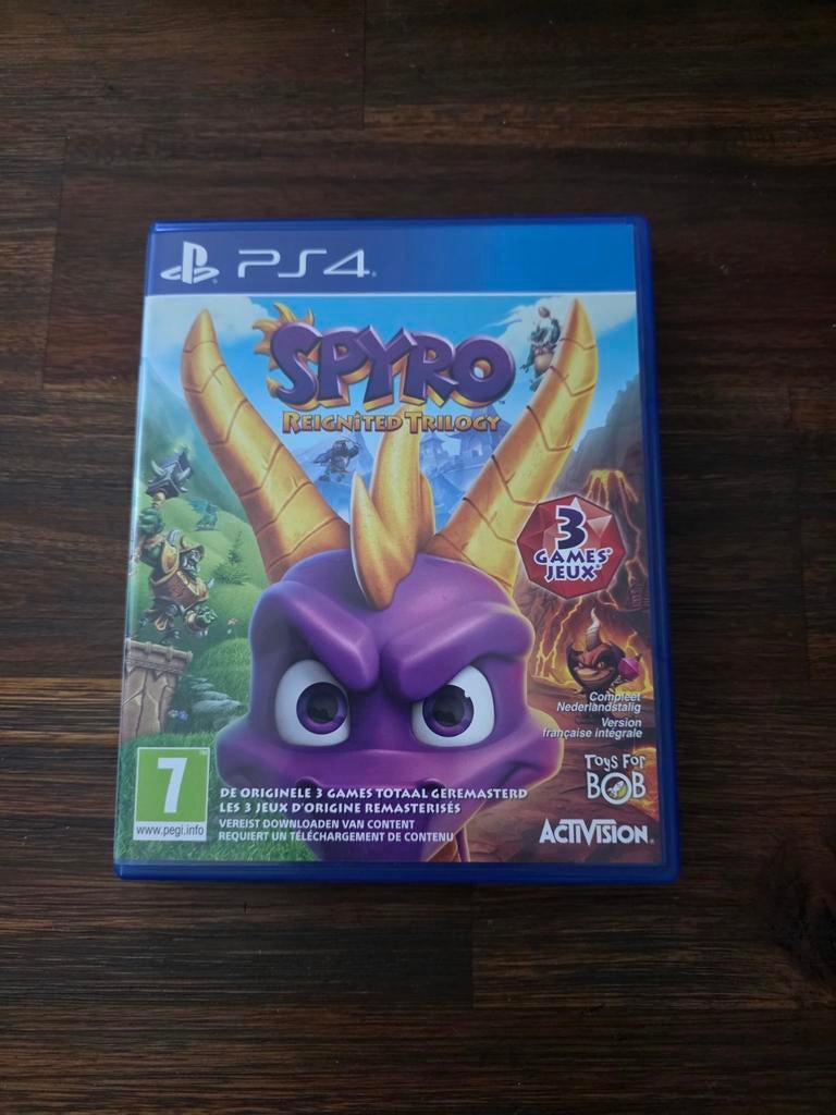 Spyro Reignited Trilogy PS4 - Zo goed als nieuw, Spelcomputers en Games, Games | Sony PlayStation 4, Zo goed als nieuw, Platform