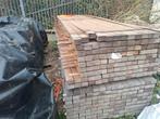 Hardhout palen balken regels 310 cm geschaafd bezorgen moge, Ophalen, Nieuw, Hardhout, 250 cm of meer