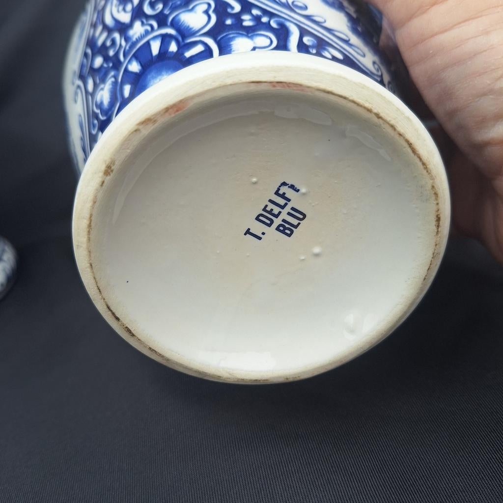 3-delige set T. Delft Blu vazen, Ophalen of Verzenden